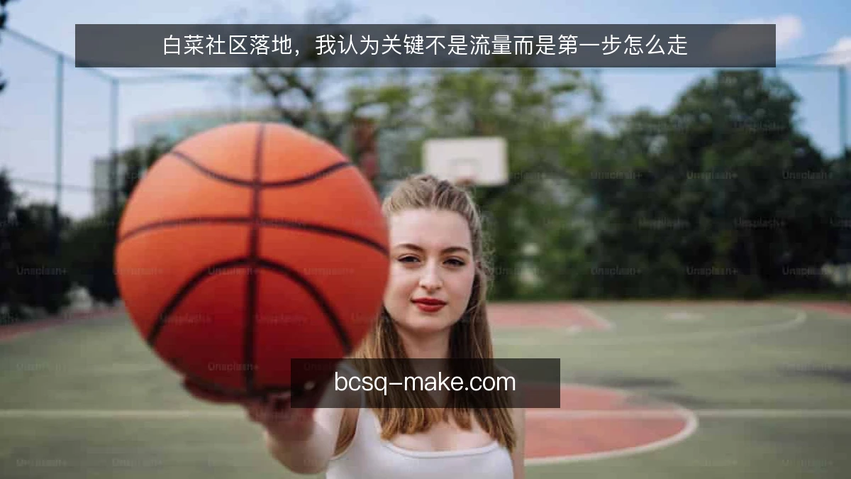 白菜社区落地，我认为关键不是流量而是第一步怎么走