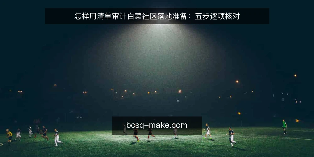 怎样用清单审计白菜社区落地准备：五步逐项核对 — 为什么现在做一次落地审计 配图